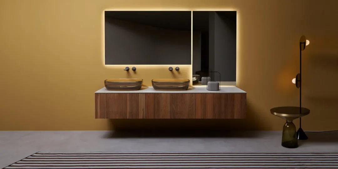 高颜值小型洗手池一体,100款超美的景观雕塑