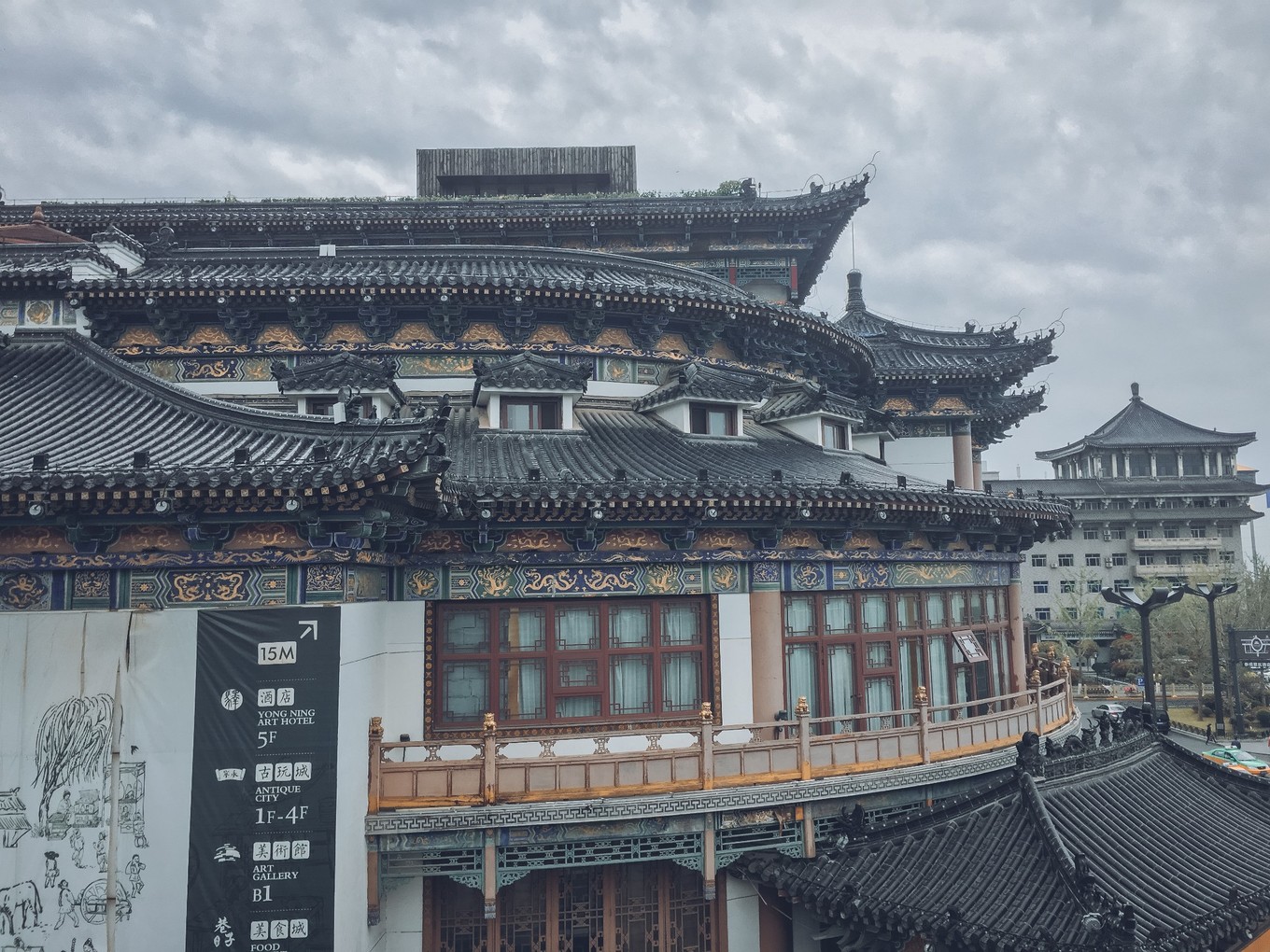 西安网红打卡地西安城墙,西安古城网红视频