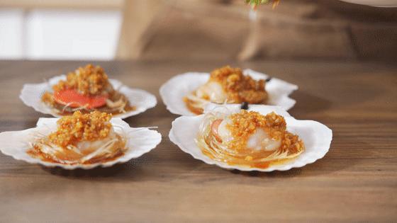 烧烤蒜蓉烤扇贝的做法视频教学,胶东大厨蒜蓉粉丝扇贝的正宗做法