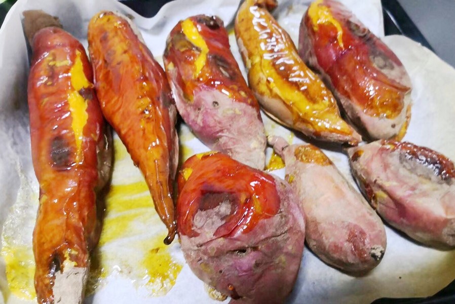 用烤箱怎样烤红薯最好吃,烤红薯的正确做法不用烤箱