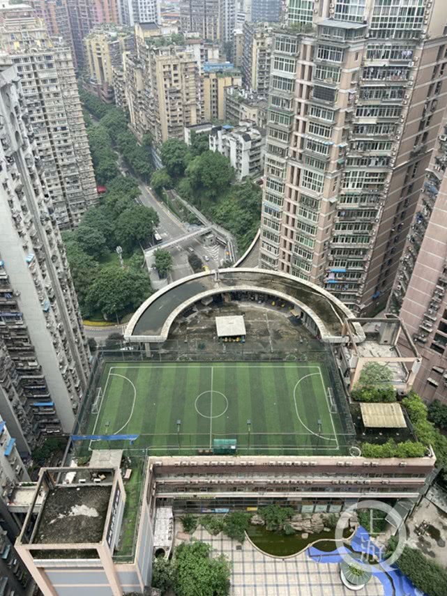 重庆空中球场视频,重庆专业足球场