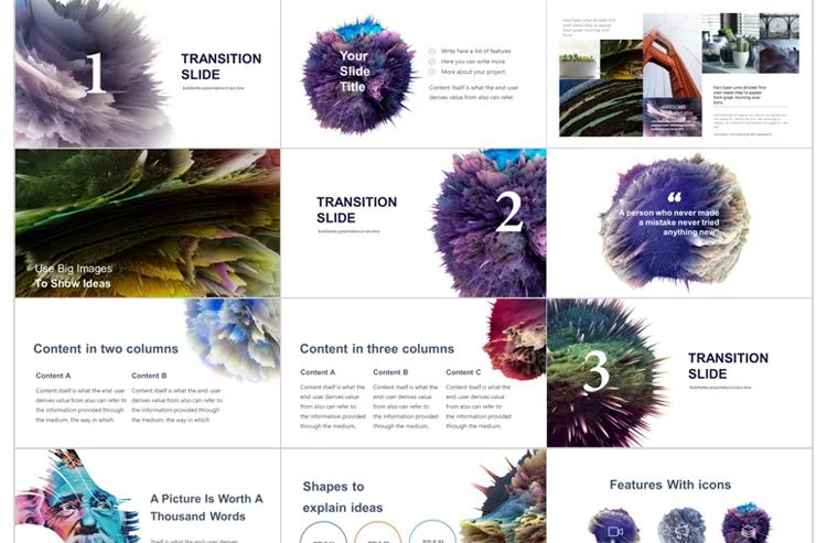 400套精简室内设计ppt,高大上的ppt设计图