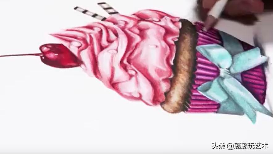 彩铅叠色3层就上不去了,彩铅叠色叠不上去