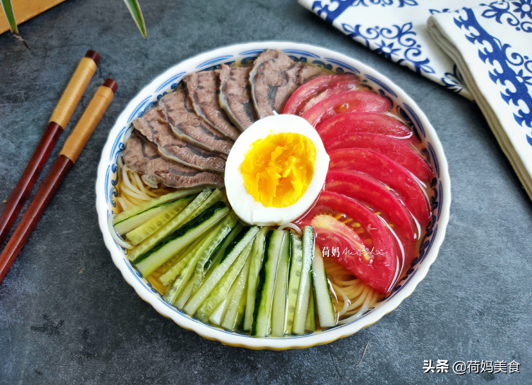 想吃烤冷面自己在家也能做,在家做冷面汤汁做法