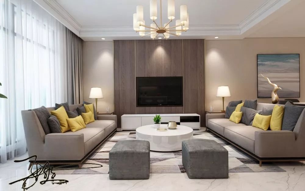 沈阳月星国际城装修风格案例,沈阳晋级装饰全包案例