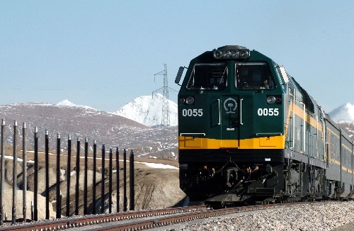 青藏铁路单线会车怎么办,青藏铁路单行线是如何解决会车的