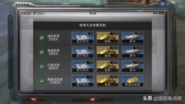 明日之后高级菜谱配方大全,明日之后高级食谱配方大全