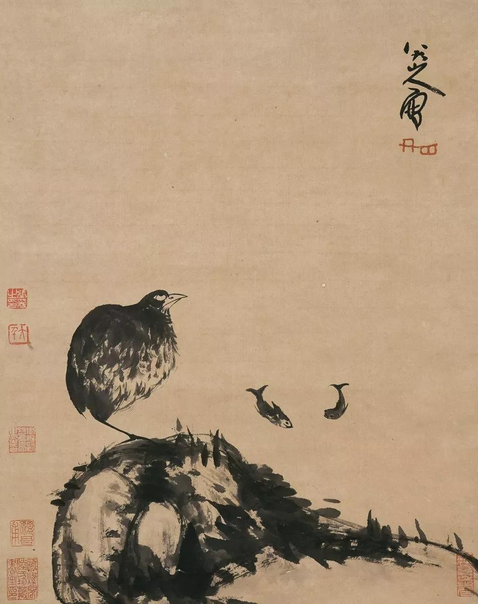 王雪涛小幅真品欣赏,王雪涛花鸟作品小幅