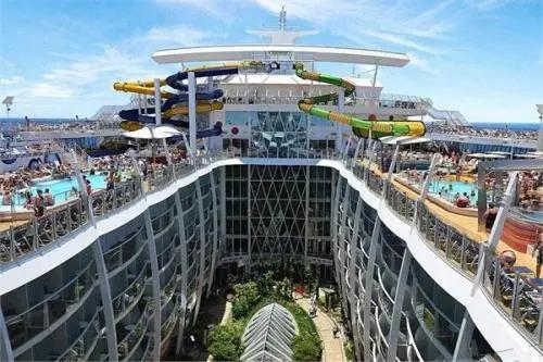 和谐号跟泰坦尼克号对比图片,海洋和谐号和泰坦尼克号的区别