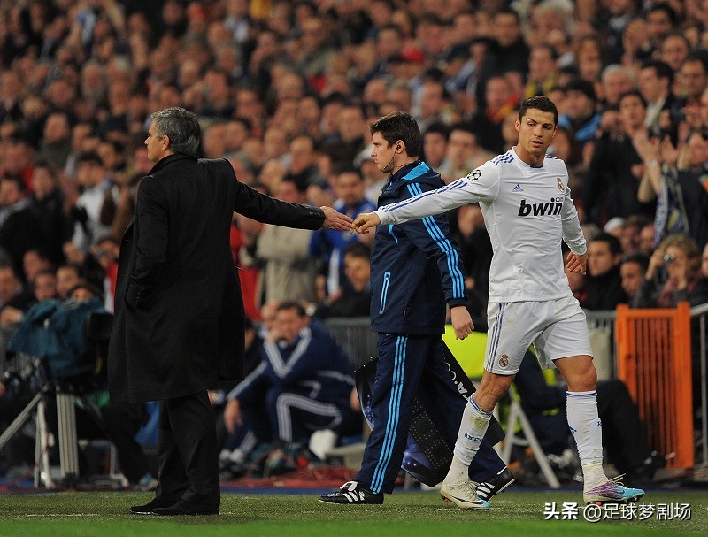 穆里尼奥政权下联赛进球最多的十位球员，首位果然是那个男人