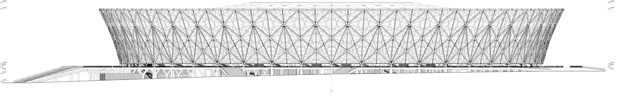 坐落于伏尔加河畔的璀璨钻石——俄罗斯足球体育馆Volgograd