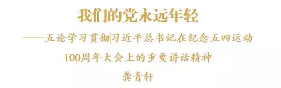 五论学习贯彻习*平近**总书记在纪念五四运动100周年大会上的重要讲话精神