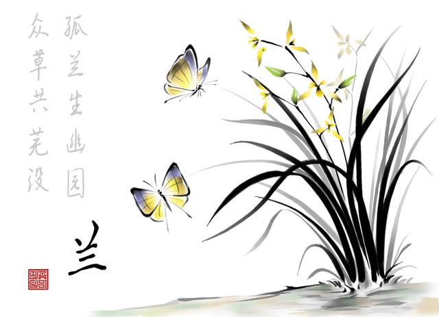 花中四君子诗句,花中四君子是哪四种花