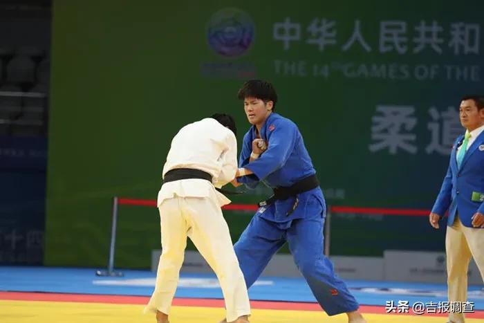 在第十四届全运会柔道女子78公斤级决赛中，吉林省名将马振昭夺冠！长春市委、市政府和长春市体育局发去贺电