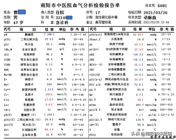 磷化铝中毒救治,磷化铝中毒就医案例