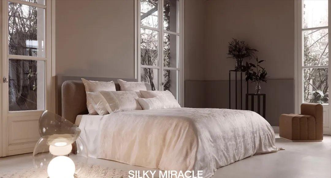 奚梦瑶代言的真丝家居服,silkymiracle成都专柜