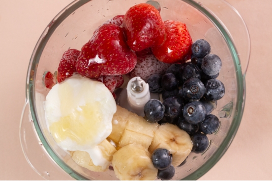 自制低卡水果冰淇淋测评,抖音上最简单的冰淇淋做法