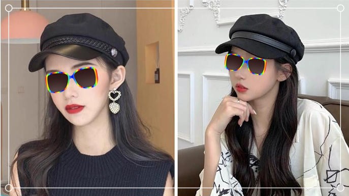 脸大适合的帽子测评,脸大适合哪种帽子秋季