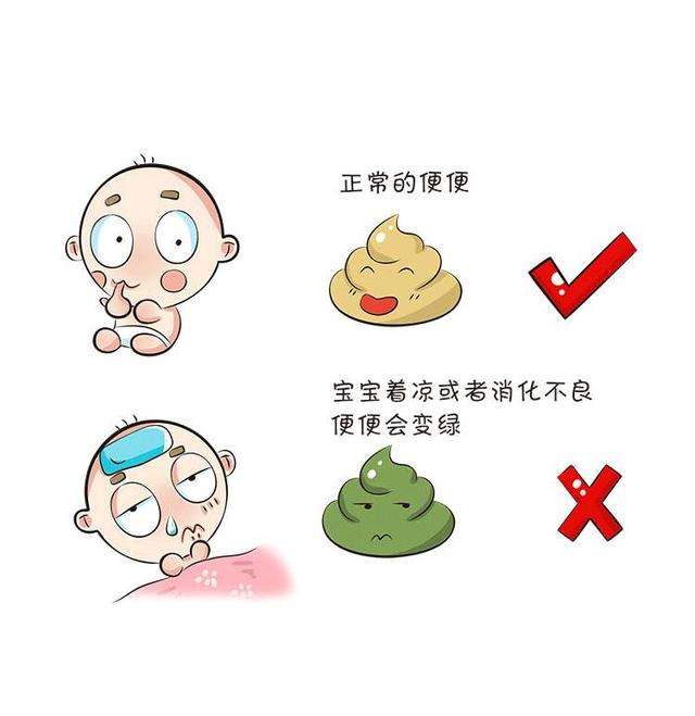 新生儿宝宝便便识别方法图解,医生科普婴儿便便