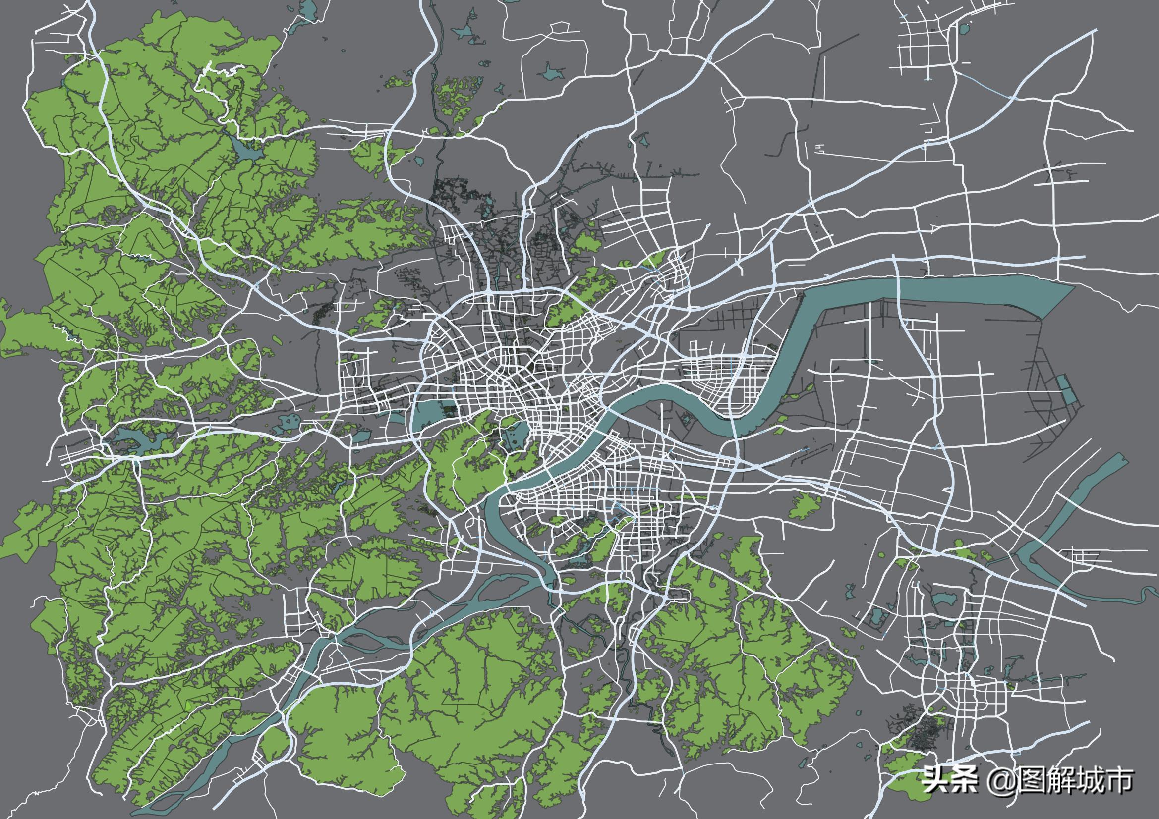 杭州哪个区域最有发展,杭州地理格局