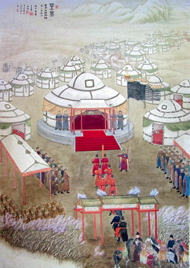 春水秋山，从辽代捺钵看，一个没有宫墙束缚，四时迁徙的契丹王庭