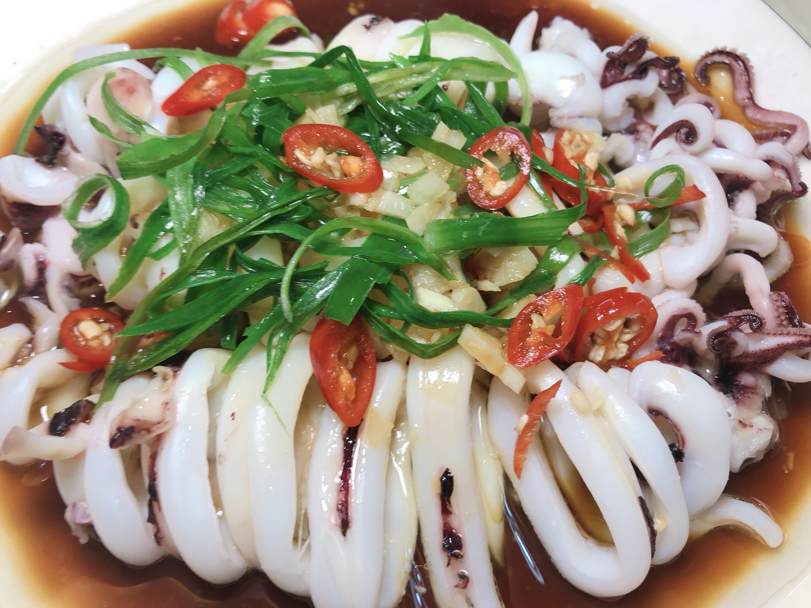 清蒸鱿鱼的正确做法大全,清蒸鱿鱼的做法大全家常菜窍门