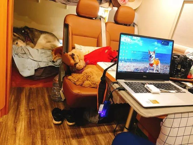 房车旅居游,房车逃离野外