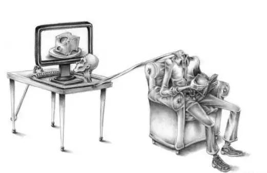 暗黑风格绘画人物素描,暗黑系插画100幅