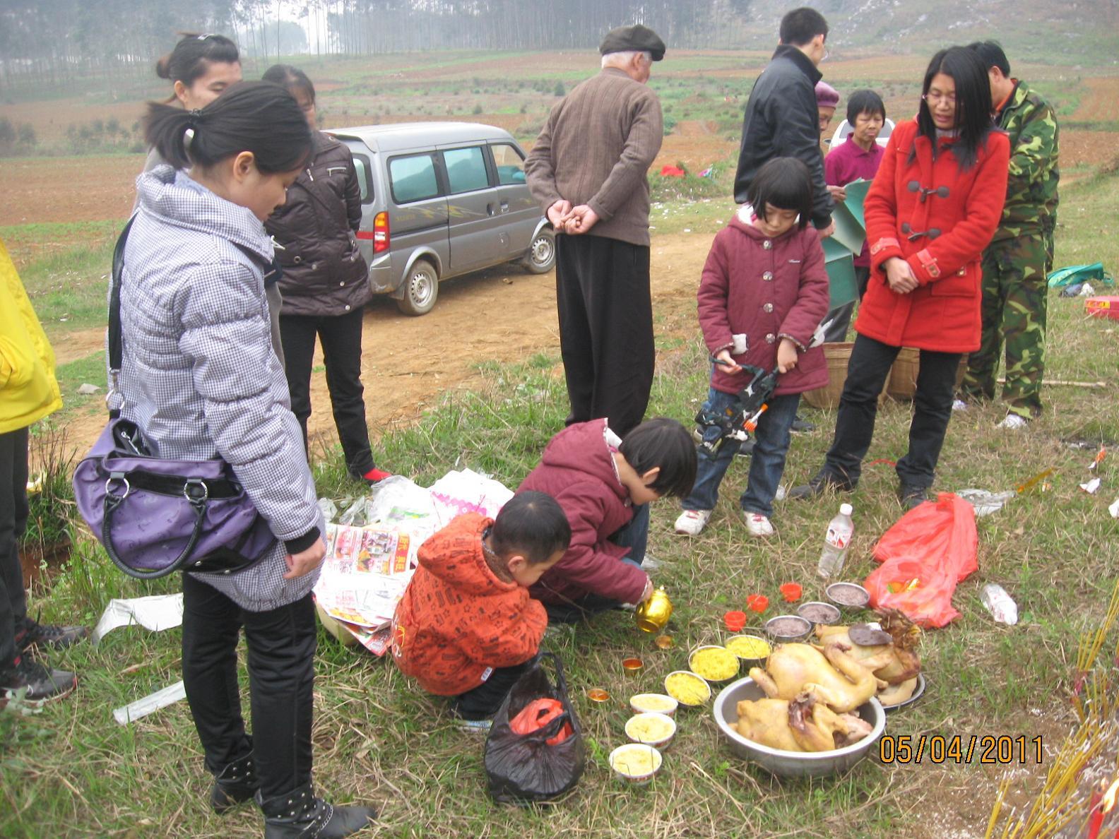 清明祭坟仪式词,清明祭祀程序