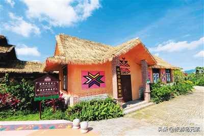 琼海会山风情小镇,黎苗风情小镇