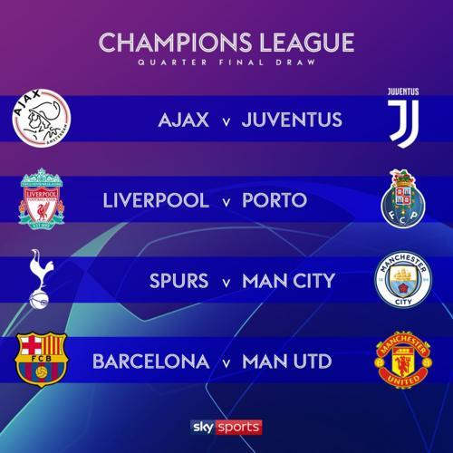 欧冠16强抽签结果利物浦,欧冠抽签利物浦拜仁