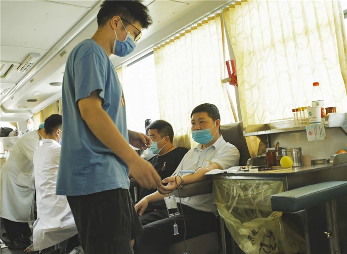 无偿献血十余载,义工协会无偿献血活动