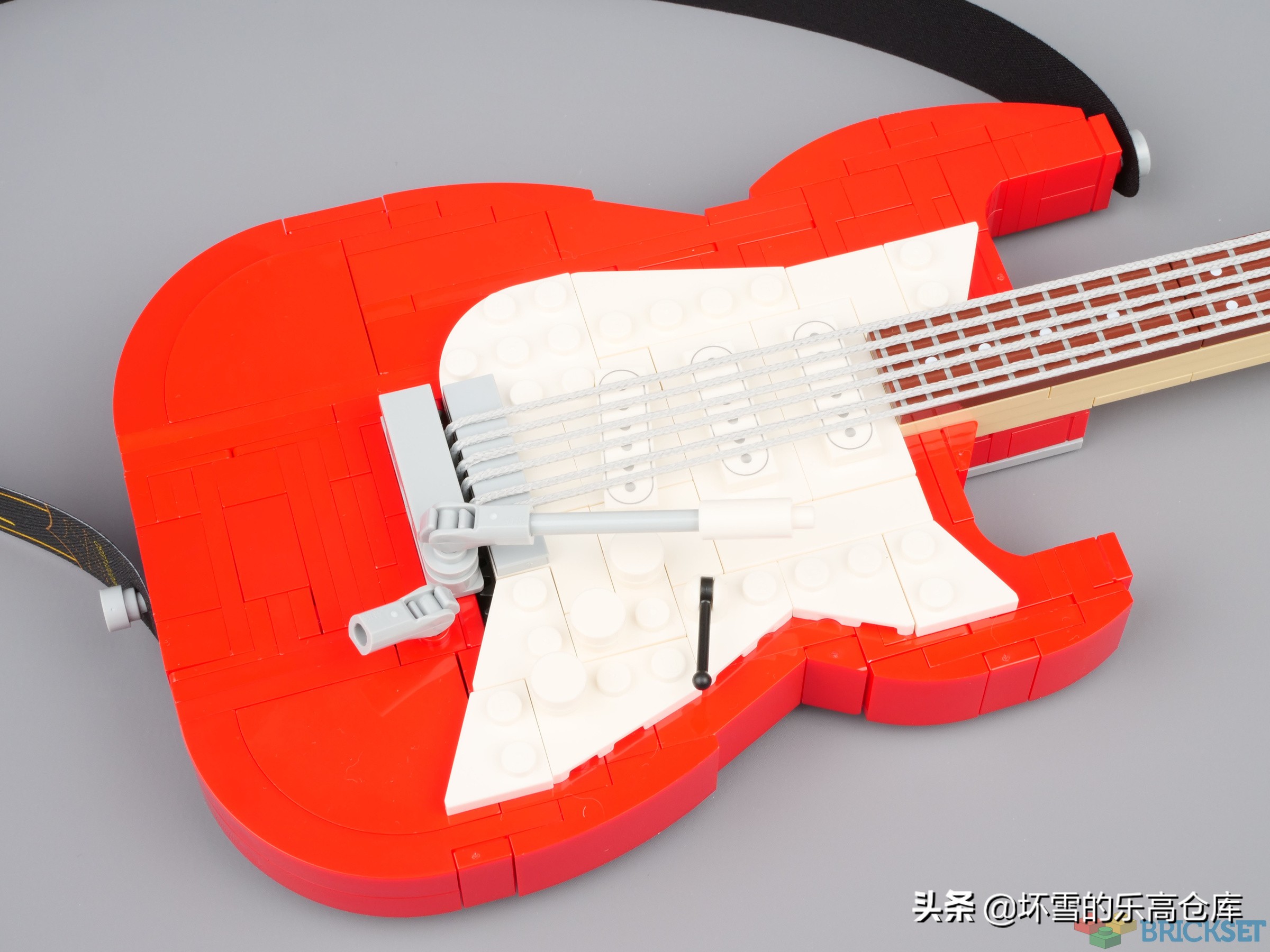 乐高6548大颗粒吉他,乐高spike电吉他