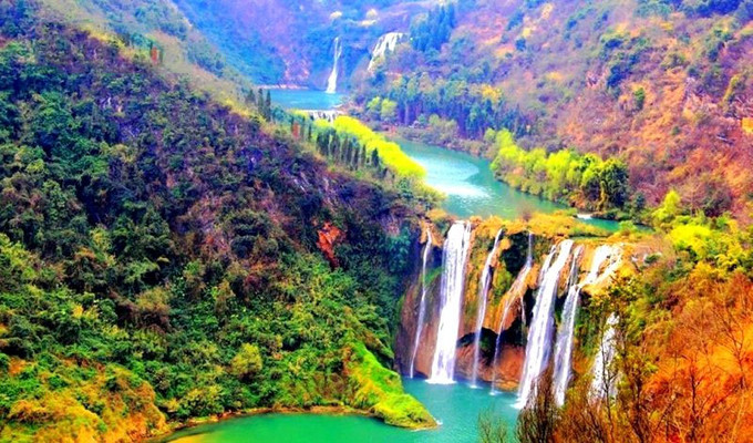 走进春天走进桃花盛开的地方,云南罗平金色花海之旅