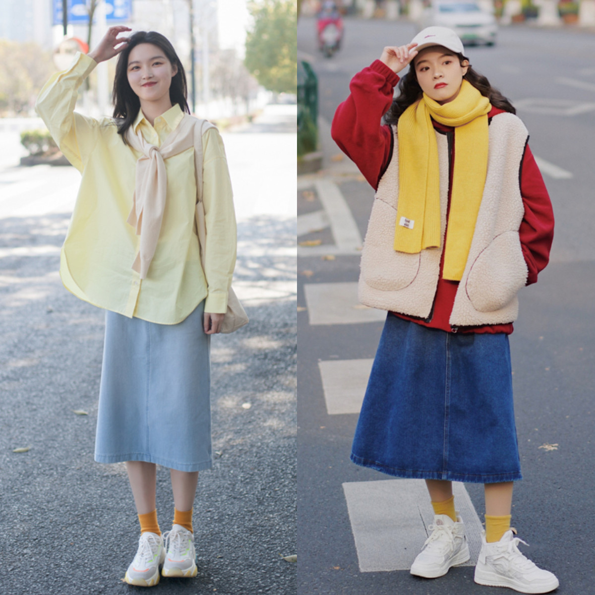 裙子运动鞋才是2018年最潮搭配,搭裙子的运动鞋推荐秋冬