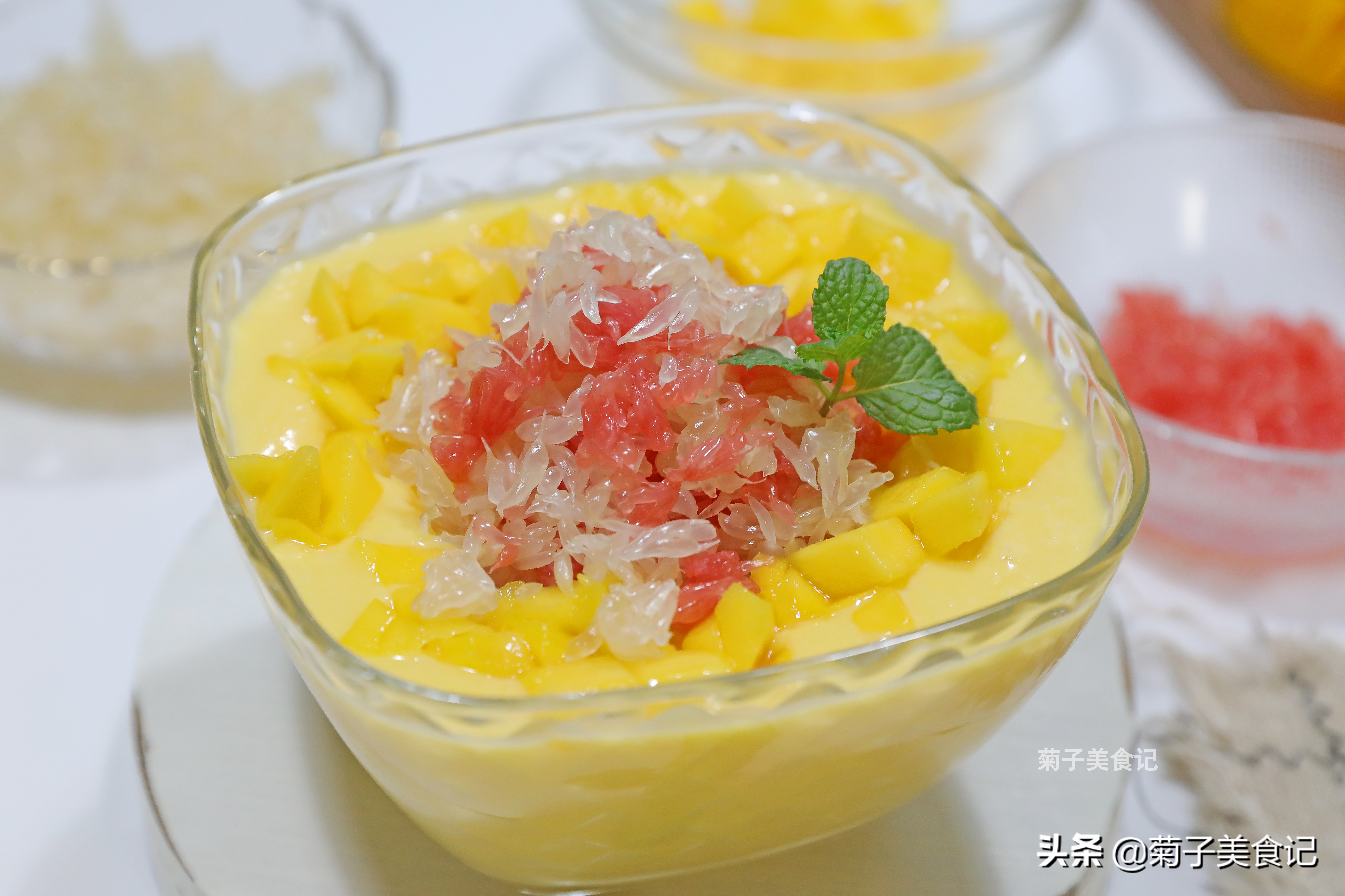 满记甜品杨枝甘露港式糖水怎么喝,杨枝甘露港式碗装经典甜品做法