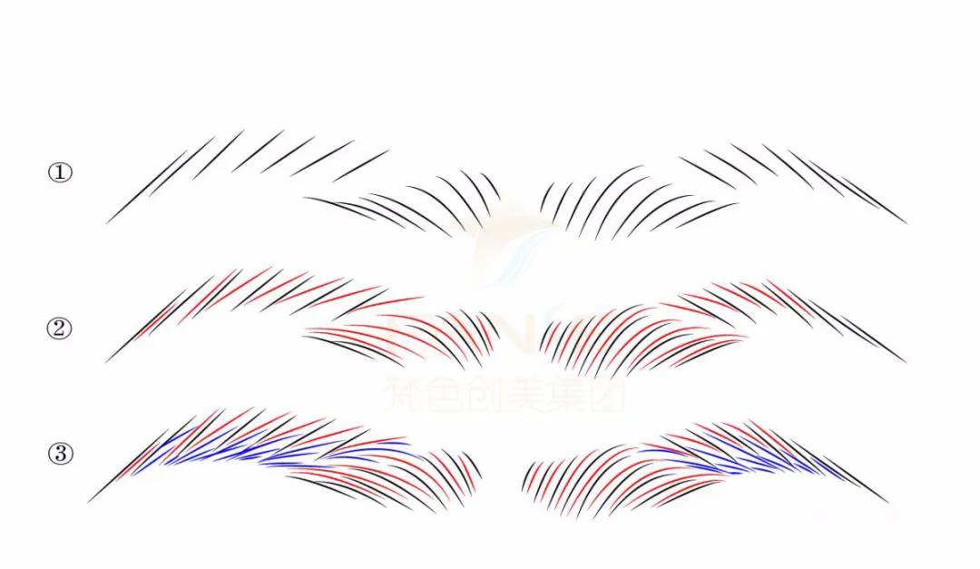 梵娅纹眉视频教程全集,丝雾眉标准眉画法