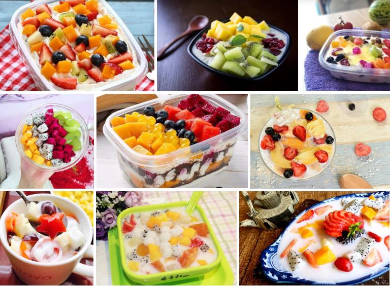 60款酸奶水果捞配方自学教程,商用水果捞酸奶配方教程