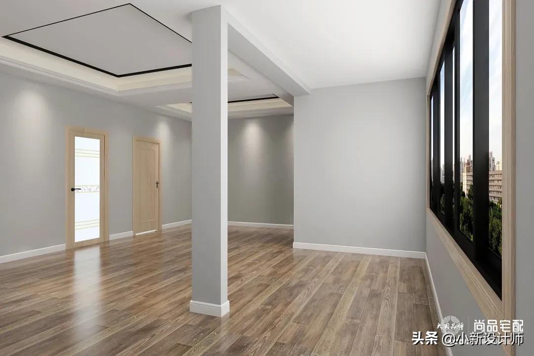 12平榻榻米房间设计带飘窗,小阳台做榻榻米书房装修设计