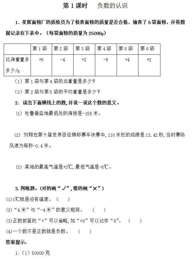 小学数学六年级试卷人教版2023,人教版六年级下册数学判断题技巧