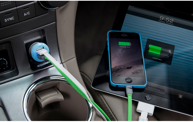 汽车24v电源接口可以给手机充电吗,启动汽车对车载充电器有影响吗