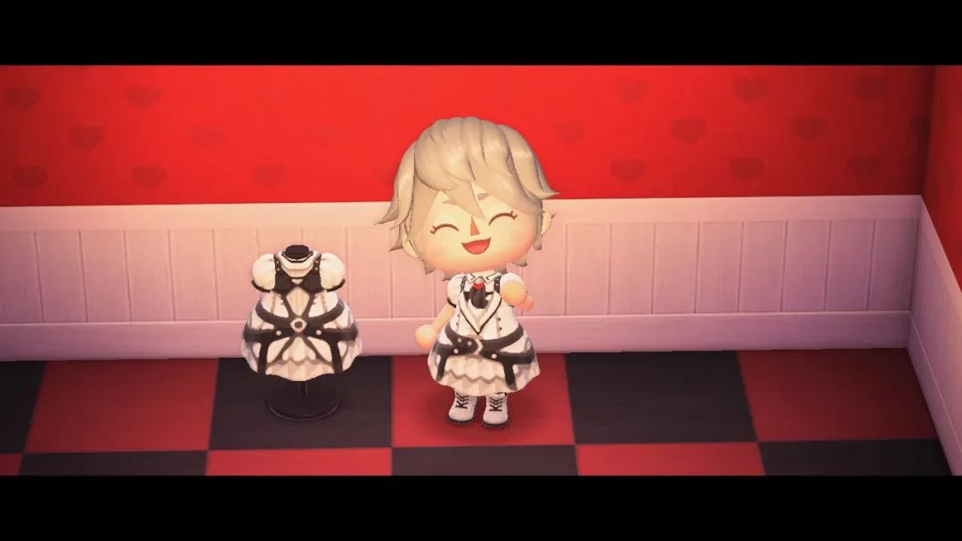 动物之森公主裙设计,动物之森设计和服