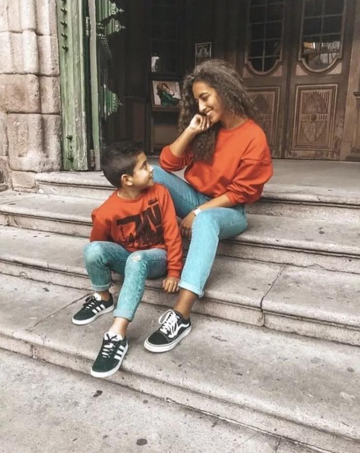 高端大气上档次亲子装,亲子装图片大全