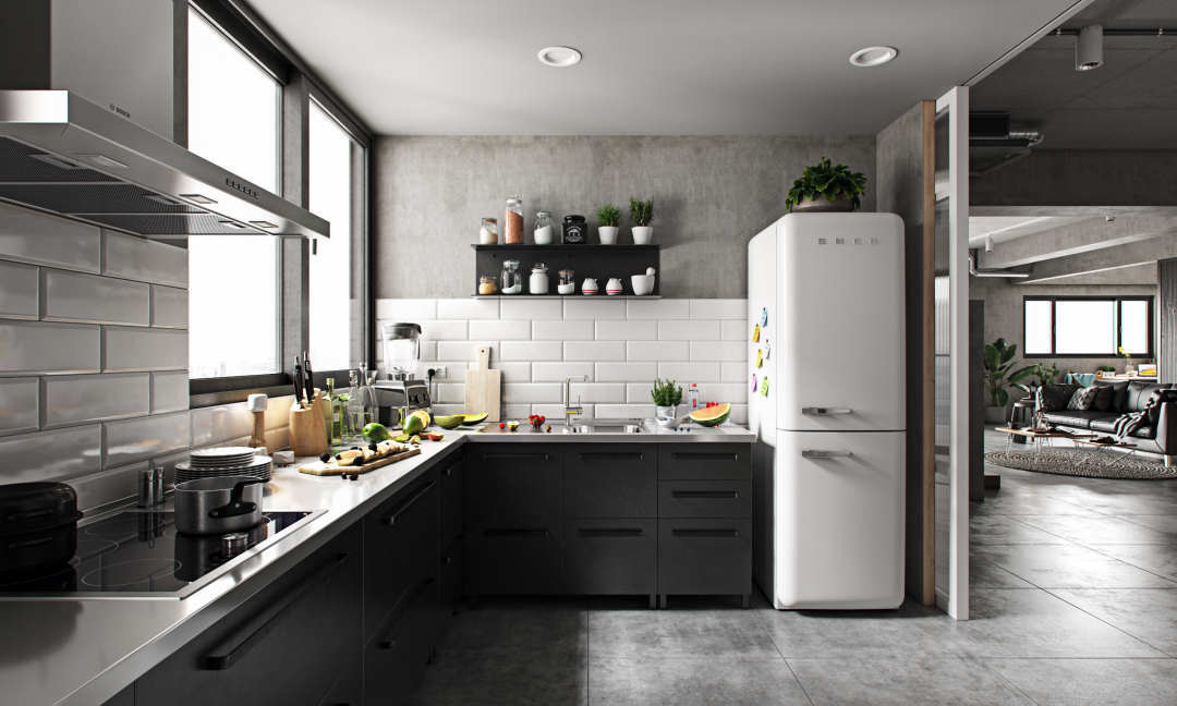 开放式厨房怎样避免油烟往外跑,小户型开放式厨房怎么避免油烟