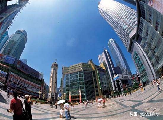 重庆步行街排名解放碑步行街,重庆十大步行街