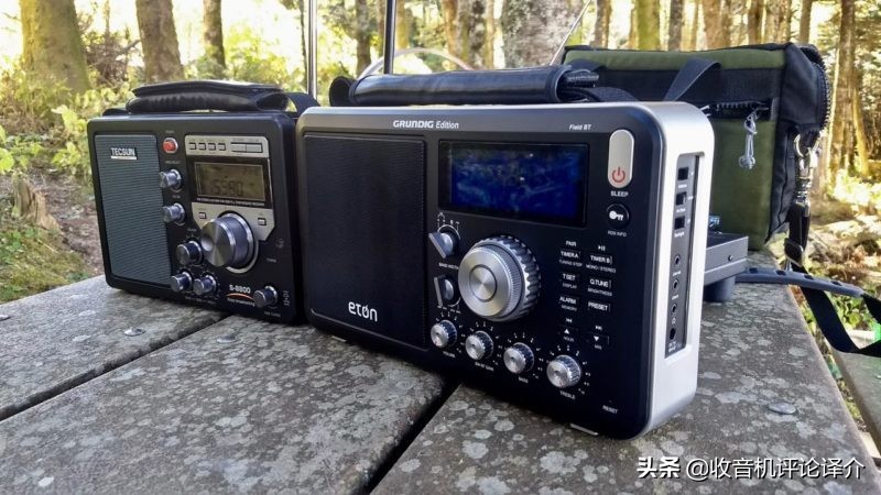 大便携式收音机的较量——德生S8800与美国伊顿FieldBT对比评测