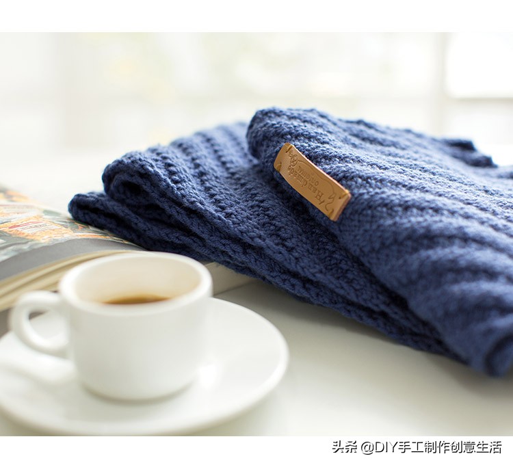 围巾的各种织法教程两面都一样,分享两款实用的围巾系法