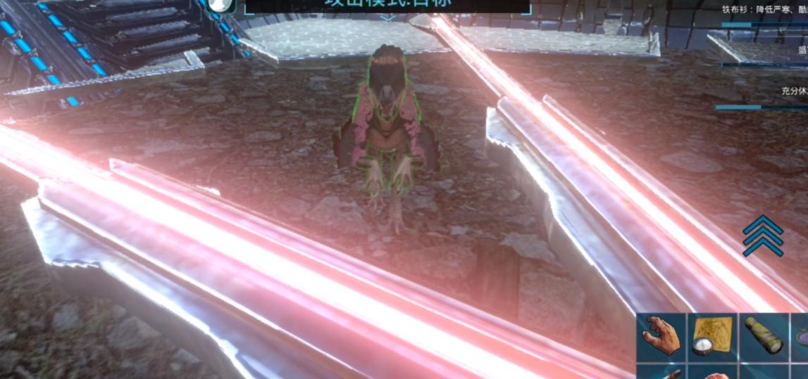 方舟生存进化手游打晕镰刀龙,方舟生存进化手游击晕渡渡鸟