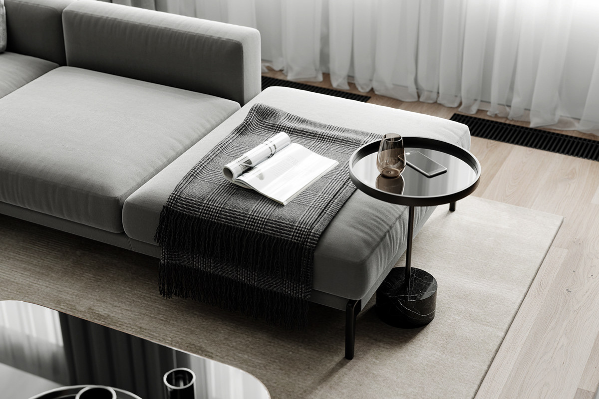 轻奢风格干净的空间,轻奢原木风装修高级感