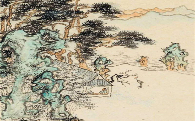 人生必须给自己一座桃花源，“悠悠白云里，独住青山客”